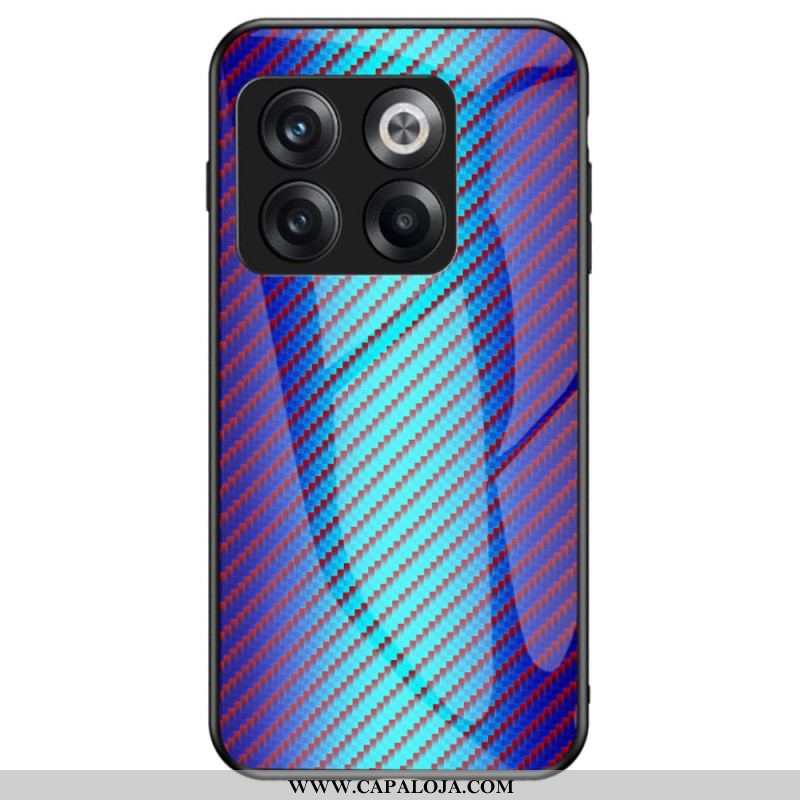 Capa Para OnePlus 10T 5G Vidro Temperado De Fibra De Carbono