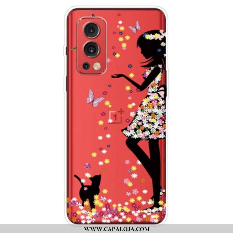 Capa Para OnePlus Nord 2 5G Mulher Mágica