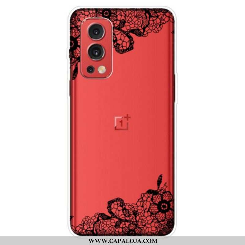 Capa Para OnePlus Nord 2 5G Renda Fina