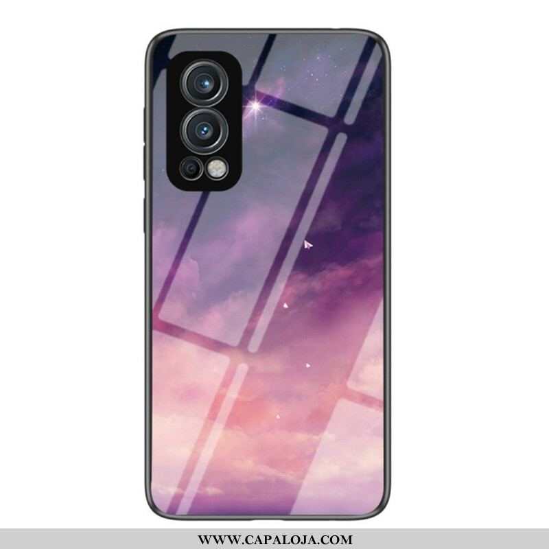 Capa Para OnePlus Nord 2 5G Vidro Temperado De Beleza