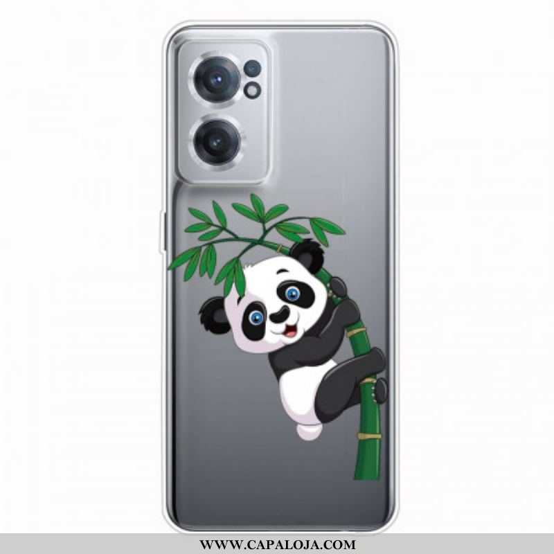 Capa Para OnePlus Nord CE 2 5G Agarrando O Panda