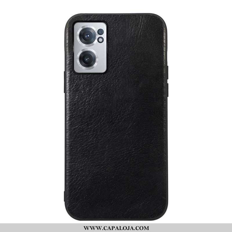 Capa Para OnePlus Nord CE 2 5G Couro Legitimo