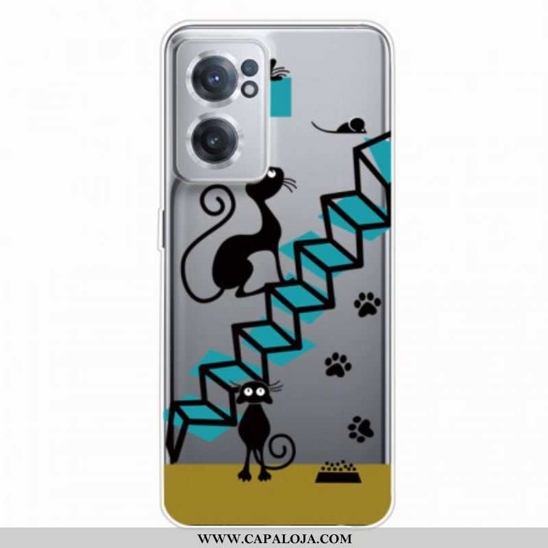 Capa Para OnePlus Nord CE 2 5G Escada De Gato