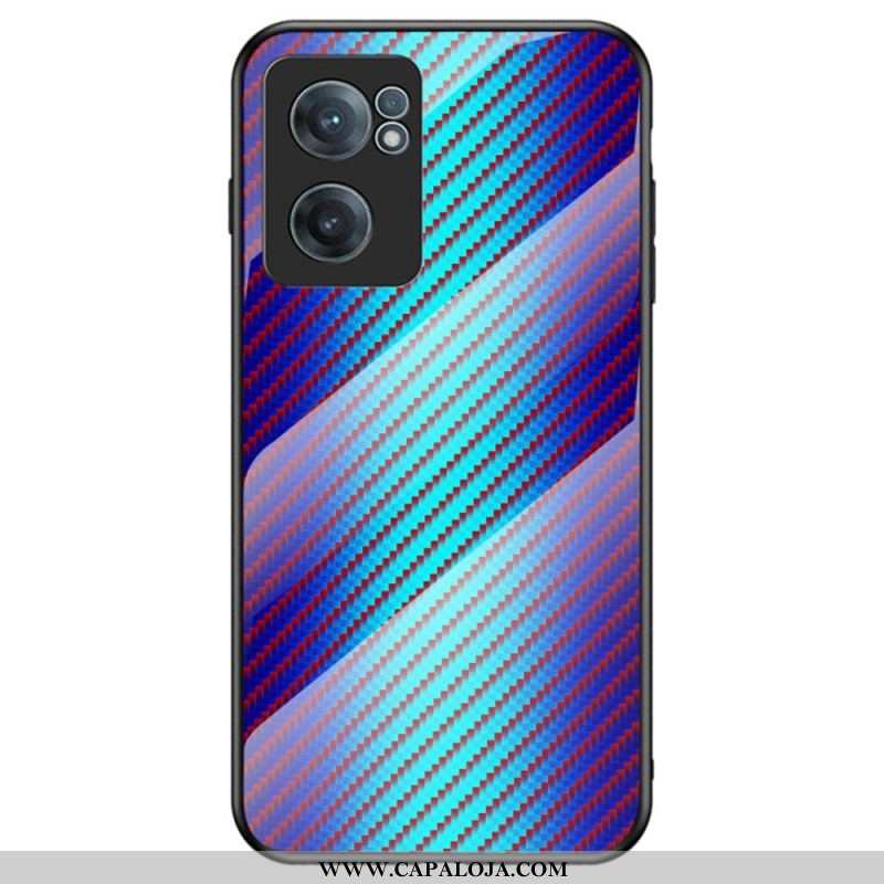 Capa Para OnePlus Nord CE 2 5G Fibra De Carbono