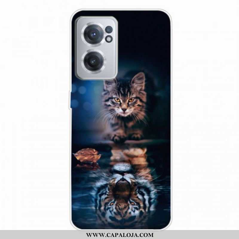 Capa Para OnePlus Nord CE 2 5G Futuro Rei Da Selva