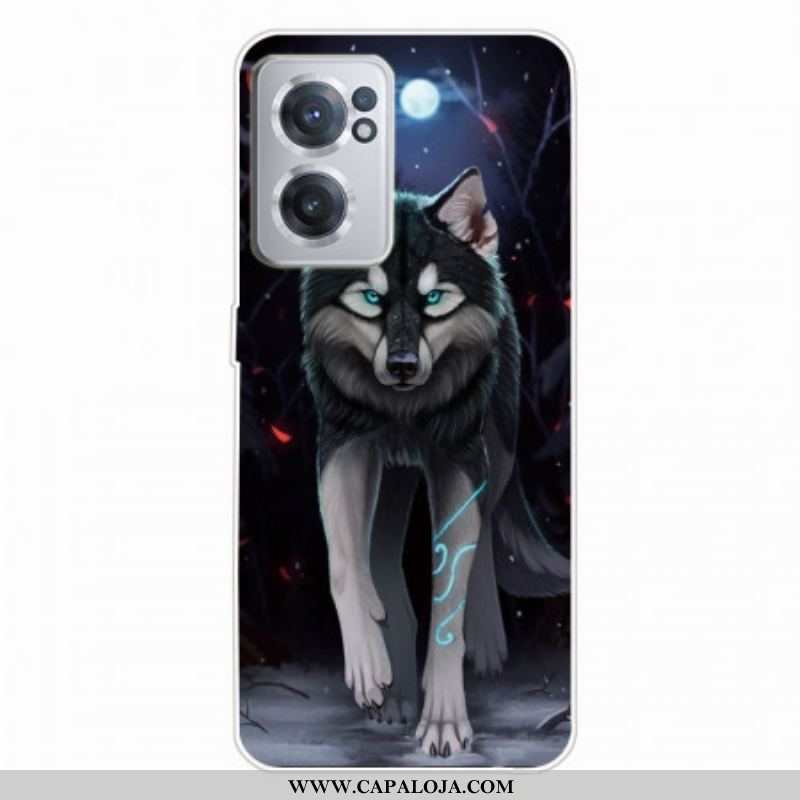 Capa Para OnePlus Nord CE 2 5G Lobo Predador