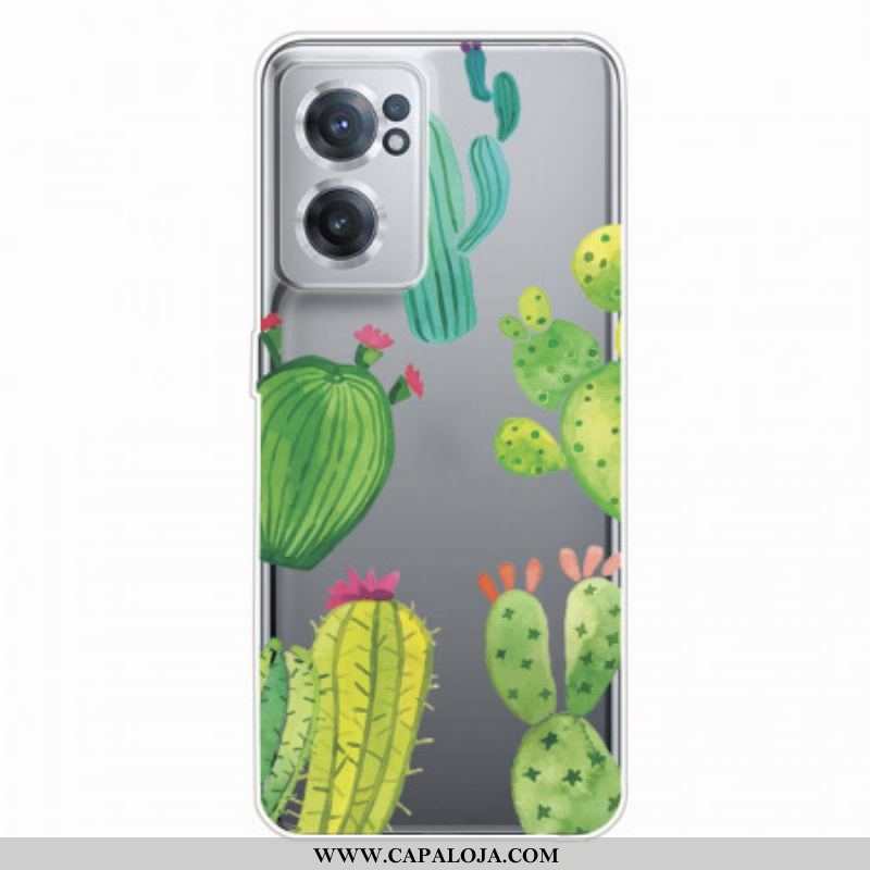 Capa Para OnePlus Nord CE 2 5G Loucura Dos Cactos