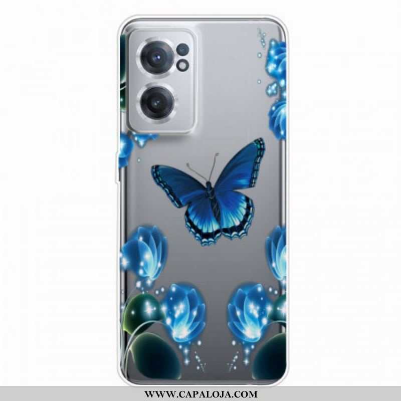 Capa Para OnePlus Nord CE 2 5G Líder Borboleta