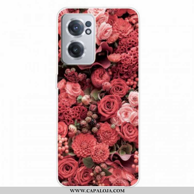 Capa Para OnePlus Nord CE 2 5G Mercador De Rosas