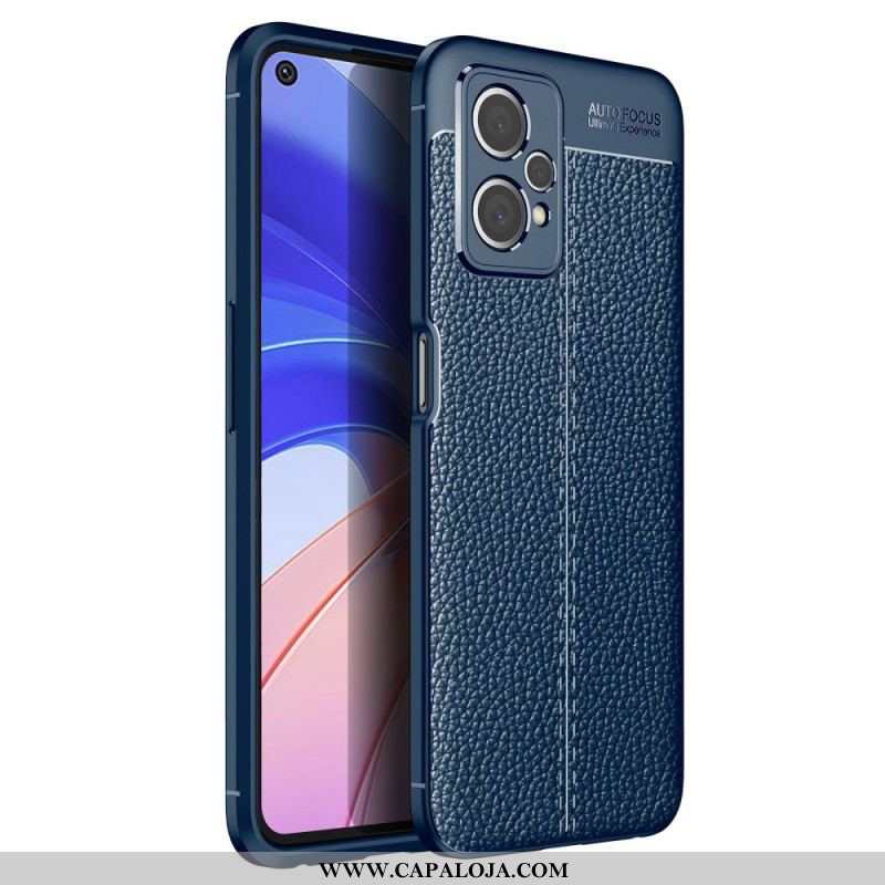 Capa Para OnePlus Nord CE 2 Lite 5G Estilo Couro Lichia