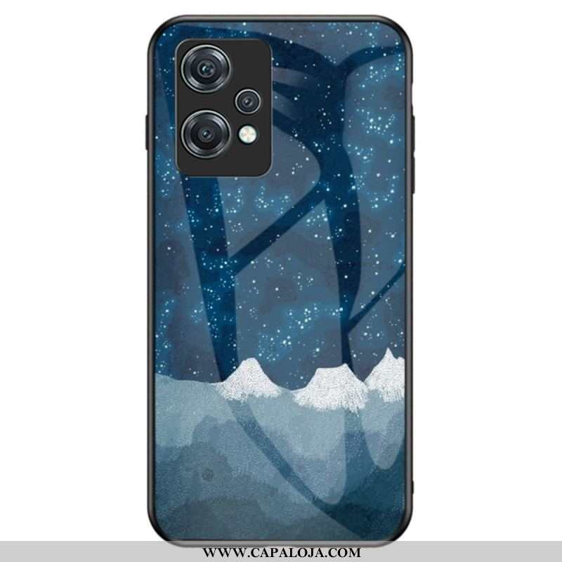 Capa Para OnePlus Nord CE 2 Lite 5G Padrão De Vidro Temperado