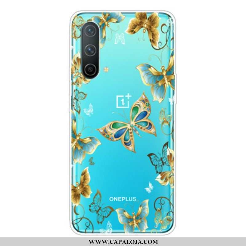 Capa Para OnePlus Nord CE 5G Borboletas De Design