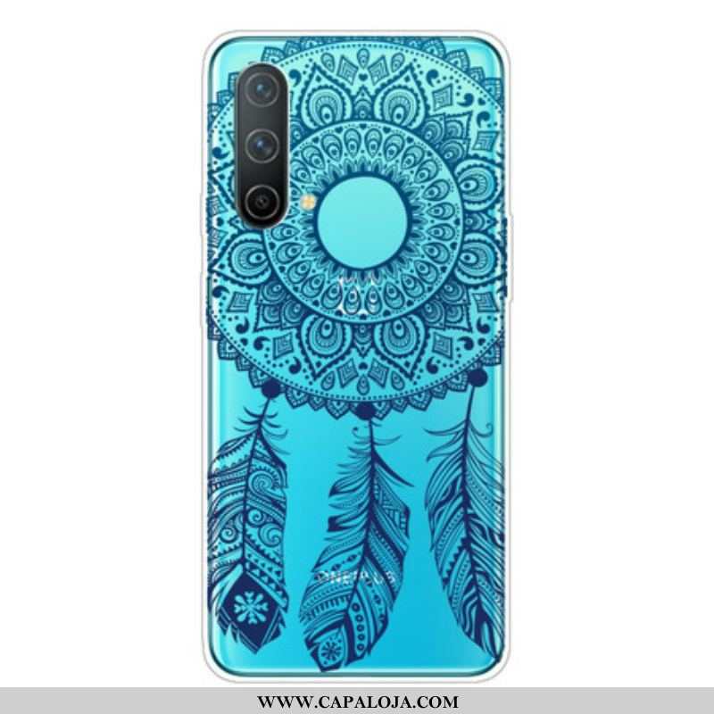 Capa Para OnePlus Nord CE 5G Mandala De Flor Única