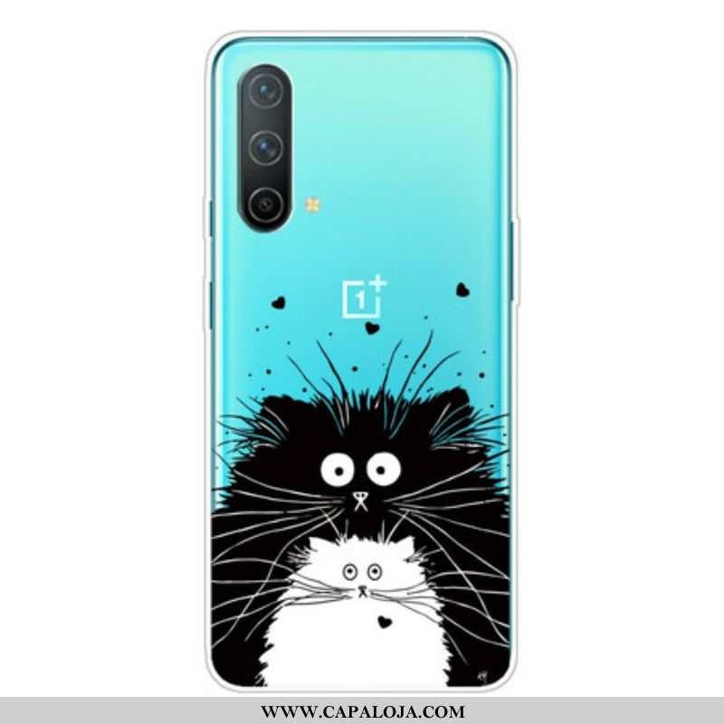 Capa Para OnePlus Nord CE 5G Olha Os Gatos