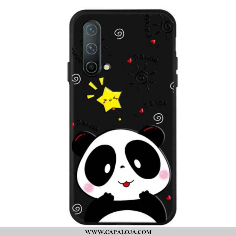 Capa Para OnePlus Nord CE 5G Panda Estrela