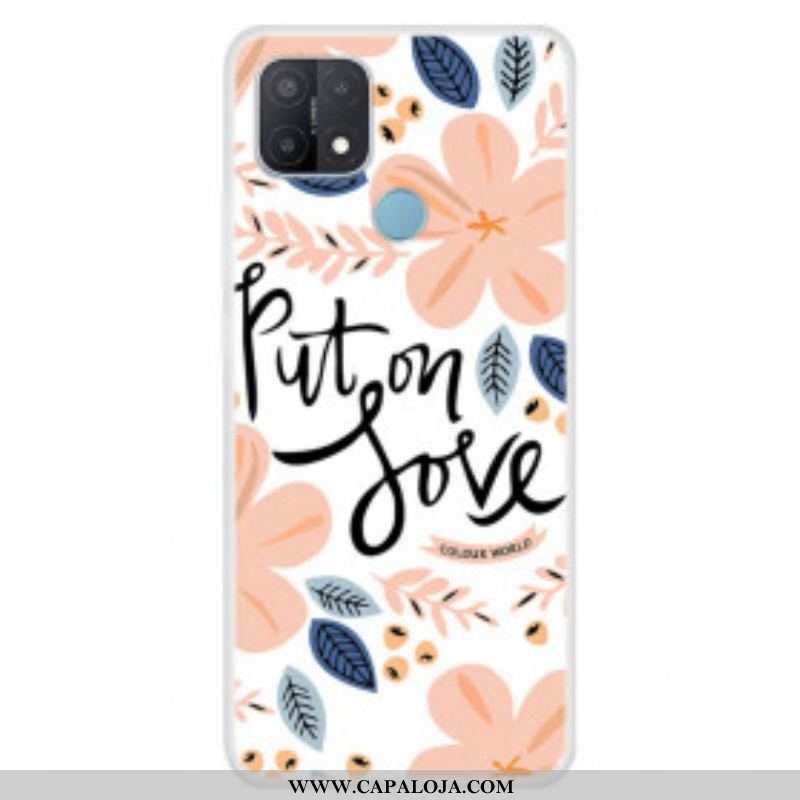 Capa Para Oppo A15 Coloque Amor