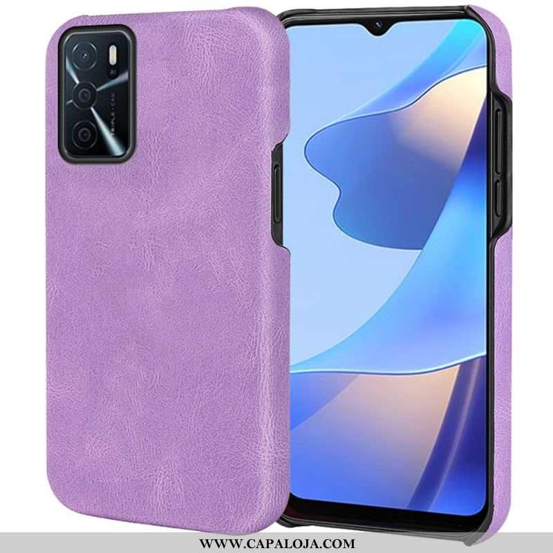 Capa Para Oppo A16 / A16s Novas Cores Elegância Efeito Couro