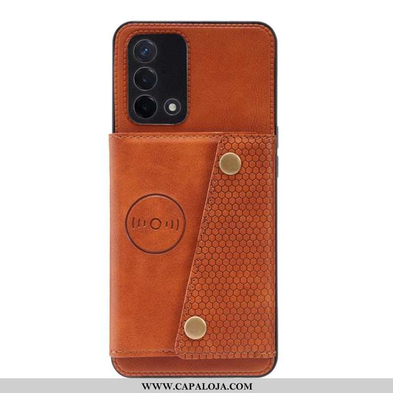 Capa Para Oppo A74 4G Capa Tipo Carteira Snap Wallet