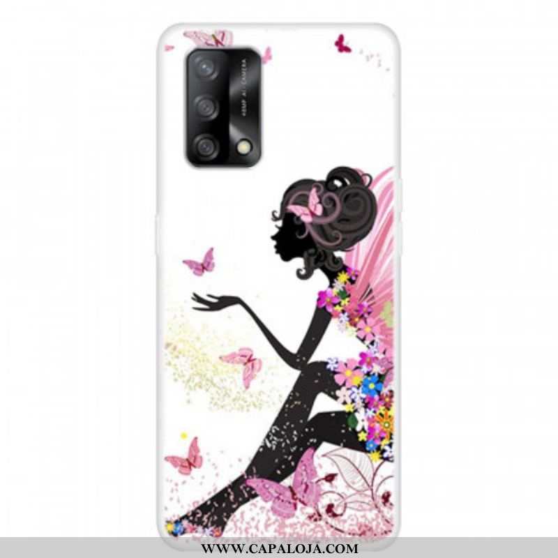 Capa Para Oppo A74 4G Flor De Fada