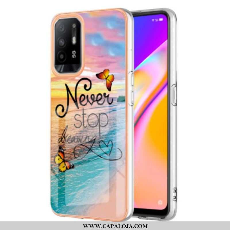 Capa Para Oppo A94 5G Nunca Pare De Sonhar