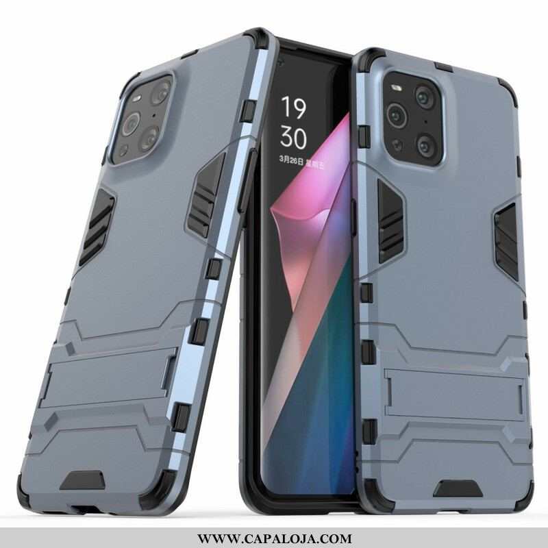 Capa Para Oppo Find X3 Pro Língua Resistente