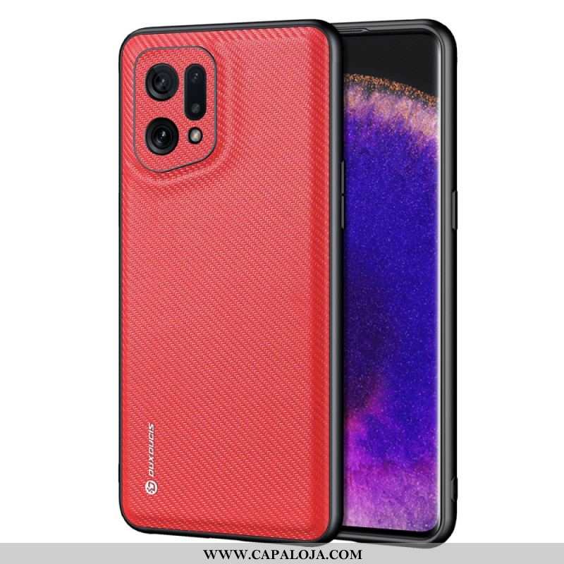 Capa Para Oppo Find X5 Dux Ducis Fino Series Nylon