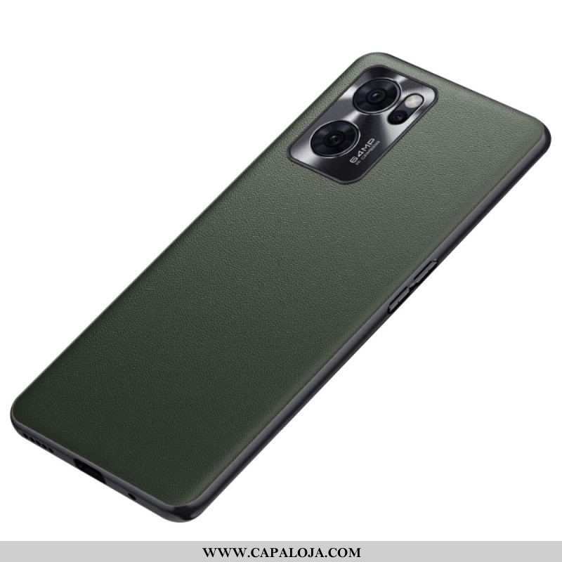 Capa Para Oppo Find X5 Lite Couro Sintético Fukela