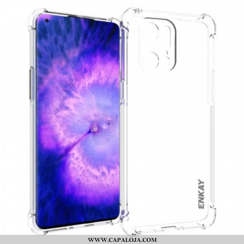 Capa Para Oppo Find X5 Pro Enkay Transparente