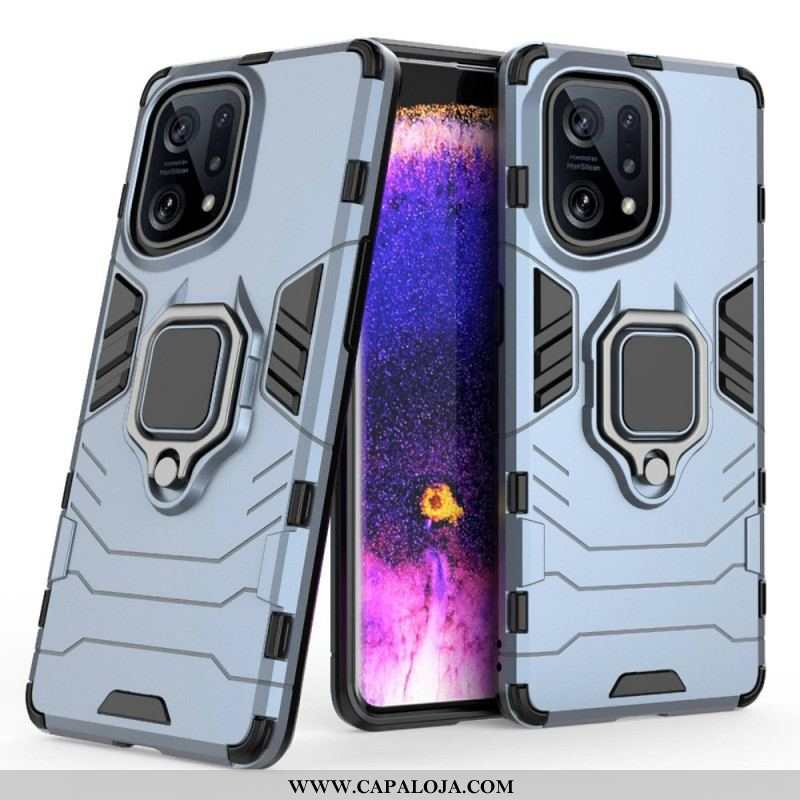 Capa Para Oppo Find X5 Resistente A Anel