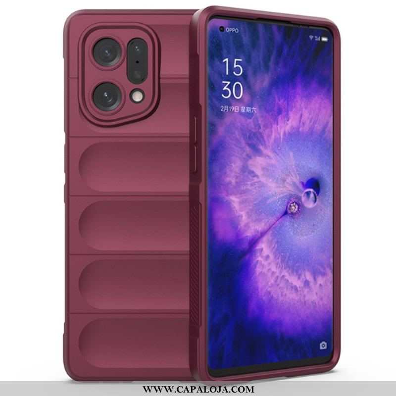 Capa Para Oppo Find X5 Silício Contemporâneo