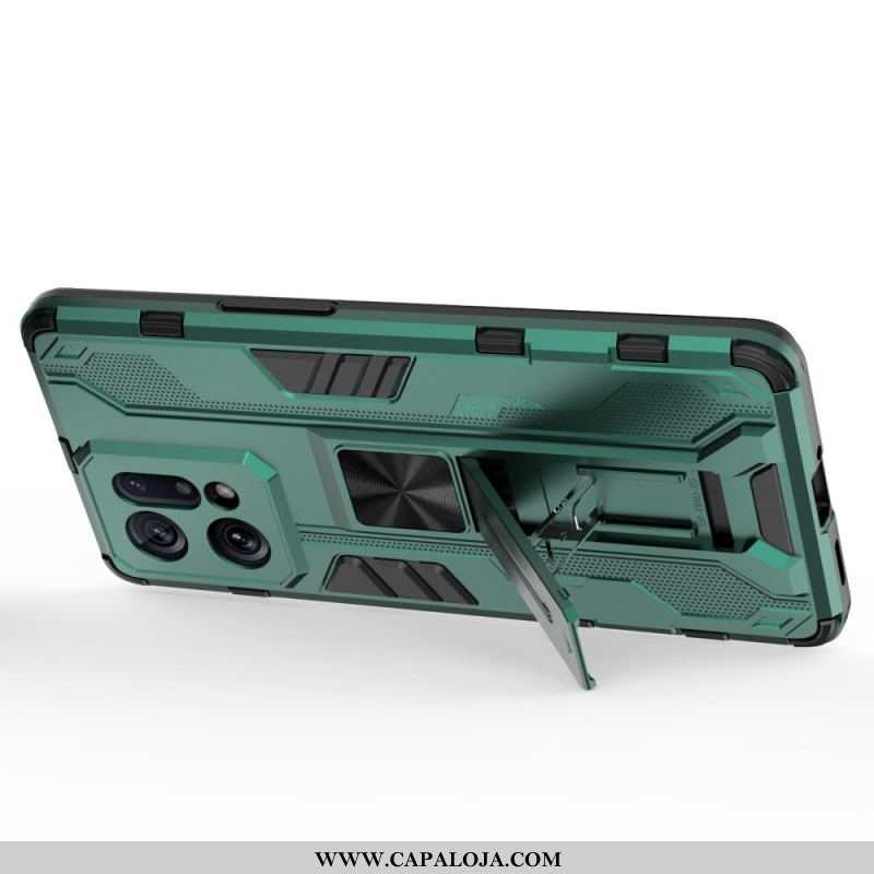 Capa Para Oppo Find X5 Suporte Removível Vertical E Horizontal