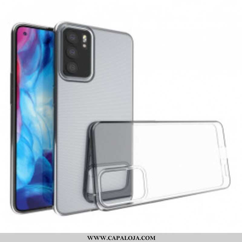 Capa Para Oppo Reno 6 5G Flexível Transparente