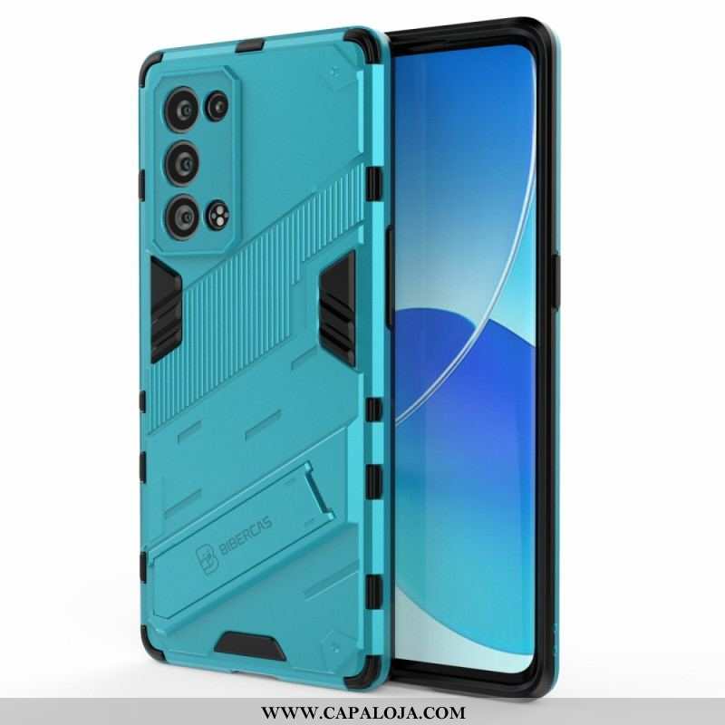 Capa Para Oppo Reno 6 Pro 5G Ultra Resistente Com Suporte Removível