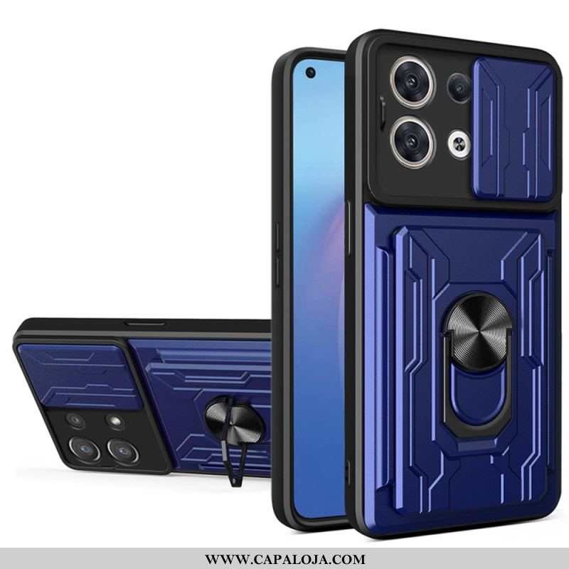 Capa Para Oppo Reno 8 Anel Premium