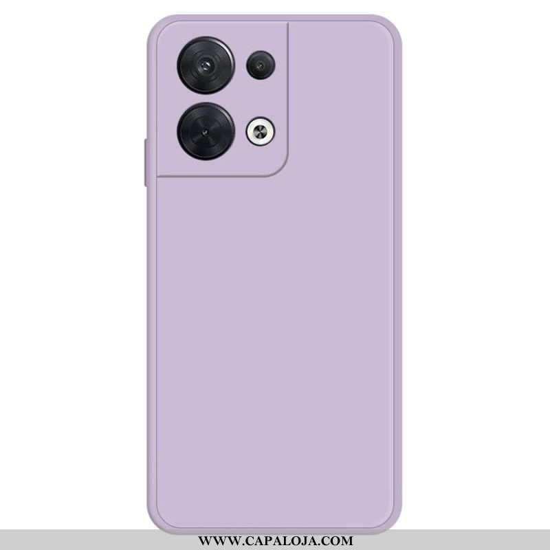 Capa Para Oppo Reno 8 Interior De Microfibra De Silicone