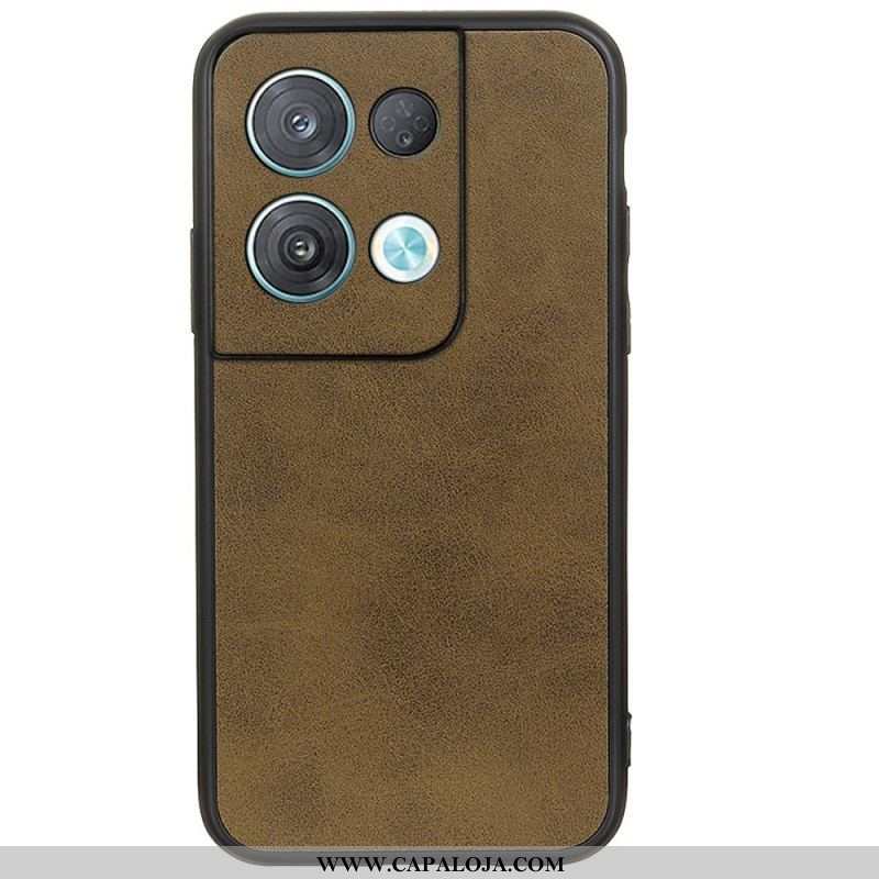 Capa Para Oppo Reno 8 Pro Couro Sintético