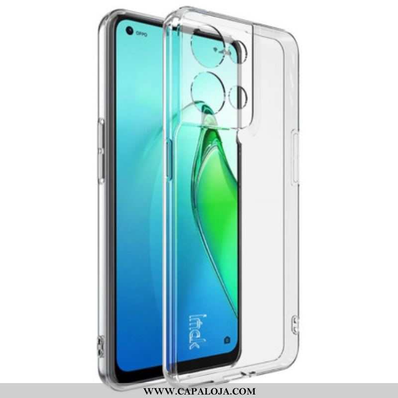 Capa Para Oppo Reno 8 Série Ux-5 Transparente Imak