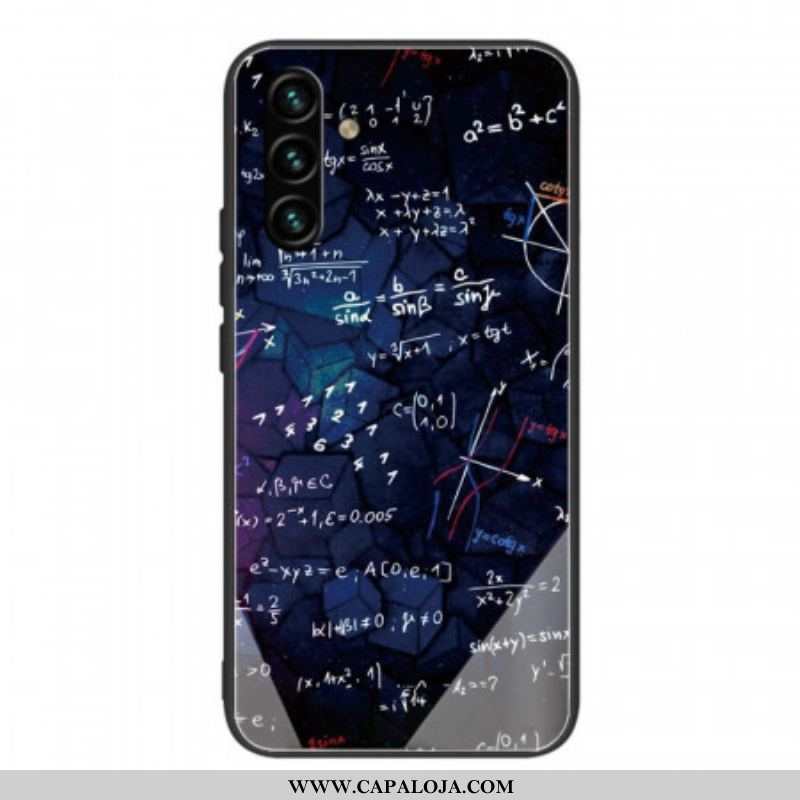 Capa Para Samsung Galaxy A13 5G / A04s Cálculos Matemáticos De Vidro Temperado