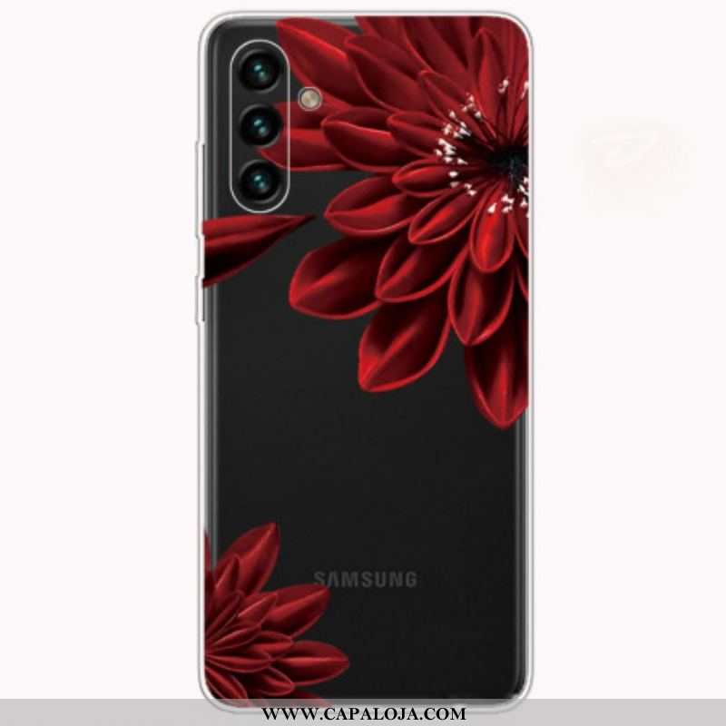 Capa Para Samsung Galaxy A13 5G / A04s Flores Silvestres