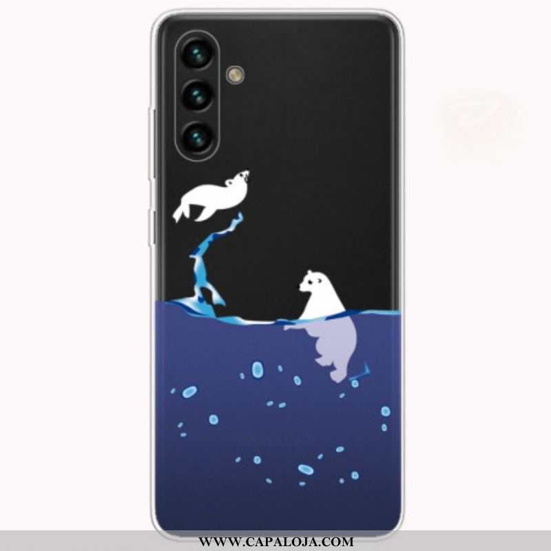 Capa Para Samsung Galaxy A13 5G / A04s Jogos Do Mar