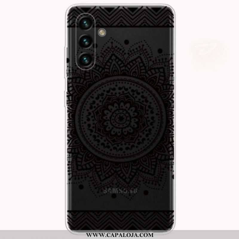 Capa Para Samsung Galaxy A13 5G / A04s Mandala De Flor Única