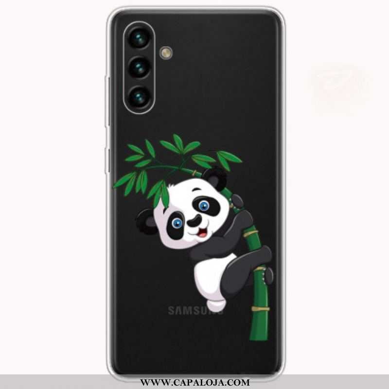 Capa Para Samsung Galaxy A13 5G / A04s Panda No Bambu