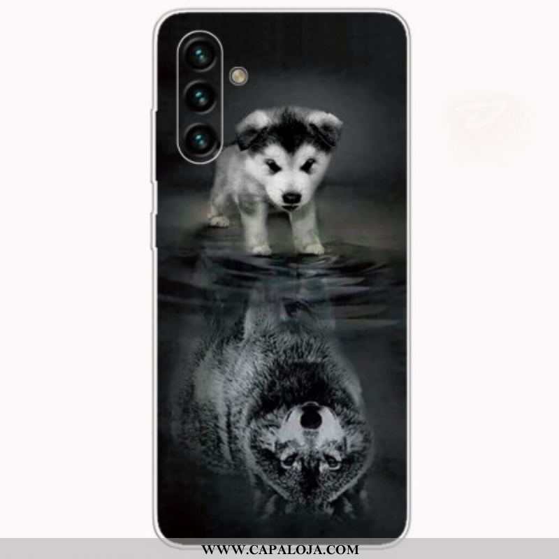 Capa Para Samsung Galaxy A13 5G / A04s Sonho De Cachorrinho