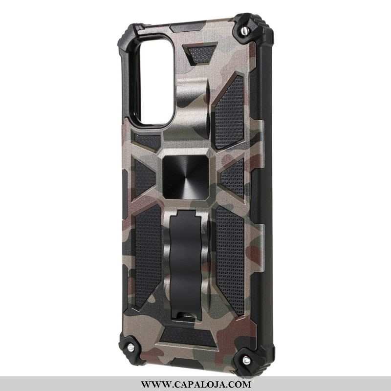 Capa Para Samsung Galaxy A13 5G / A04s Suporte Removível De Camuflagem