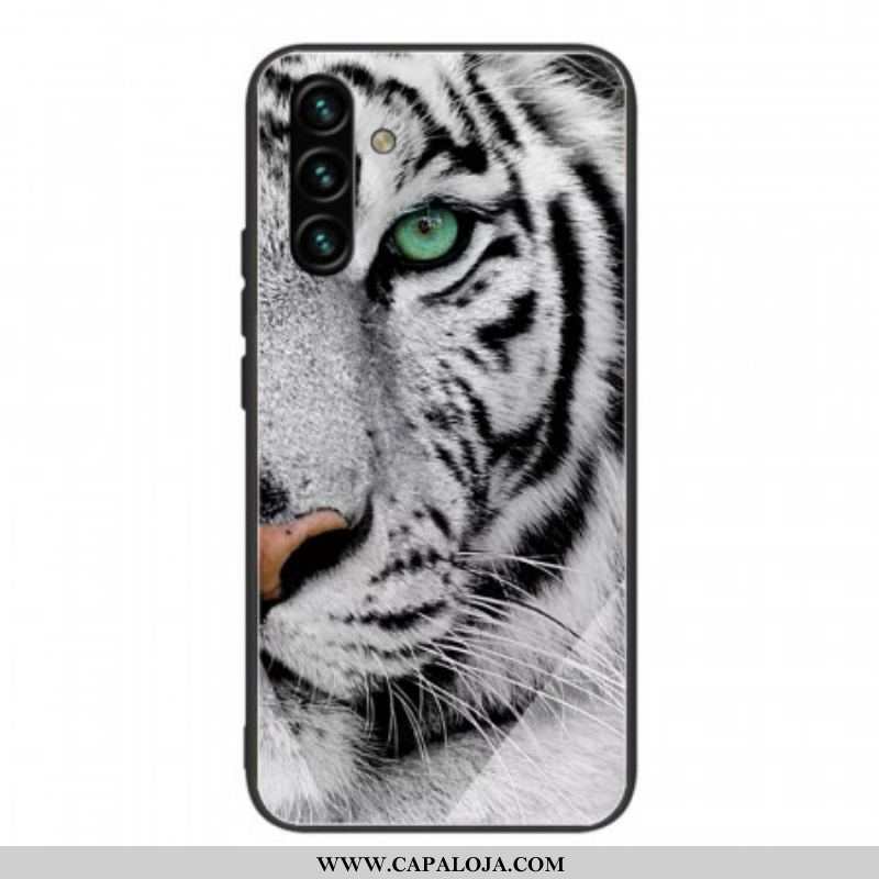 Capa Para Samsung Galaxy A13 5G / A04s Vidro Temperado Tigre