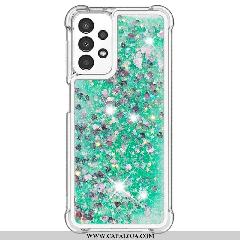 Capa Para Samsung Galaxy A13 Desejos Lantejoulas