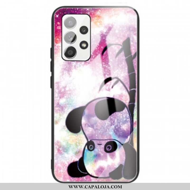 Capa Para Samsung Galaxy A13 Vidro Temperado Panda