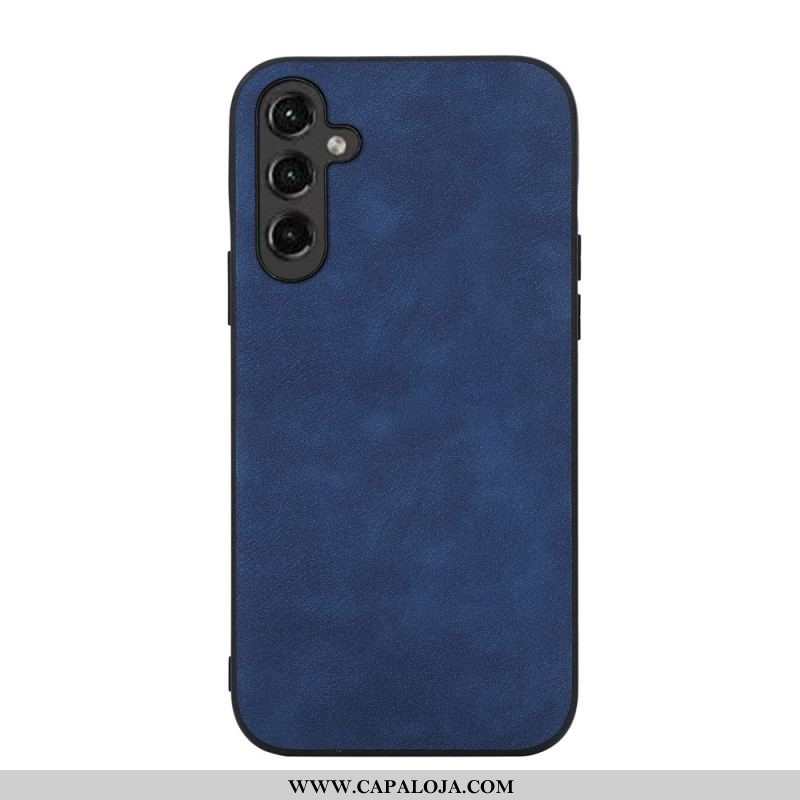 Capa Para Samsung Galaxy A14 / A14 5G Efeito Couro