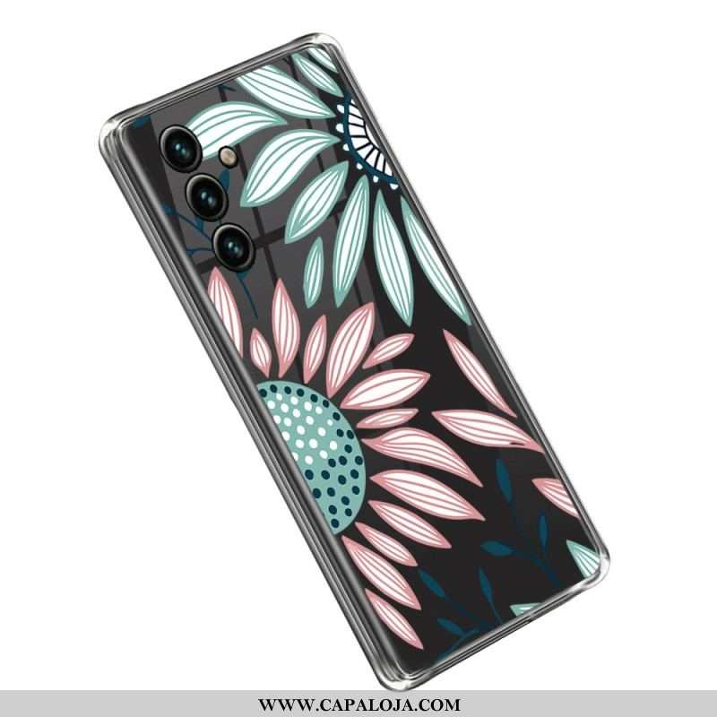 Capa Para Samsung Galaxy A14 / A14 5G Floral Sem Costura