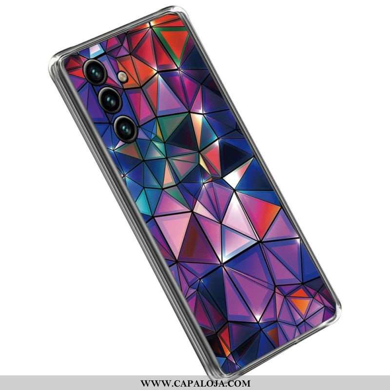 Capa Para Samsung Galaxy A14 / A14 5G Geometria Flexível